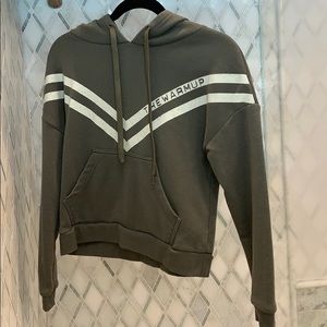 ARMY GREEN HOODIE;))